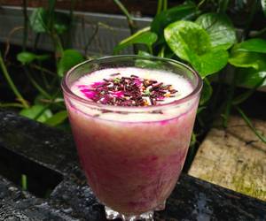 Masakan Populer Jus Pisang Naga Enak Sederhana