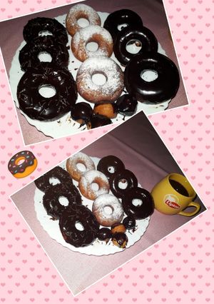 صورة لوصفة دونات 😋😋