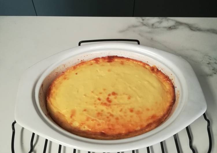 Steps to Make Tasty Germain CHEESECAKE