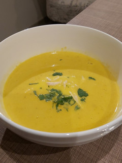 Una foto de Crema de Zapallo