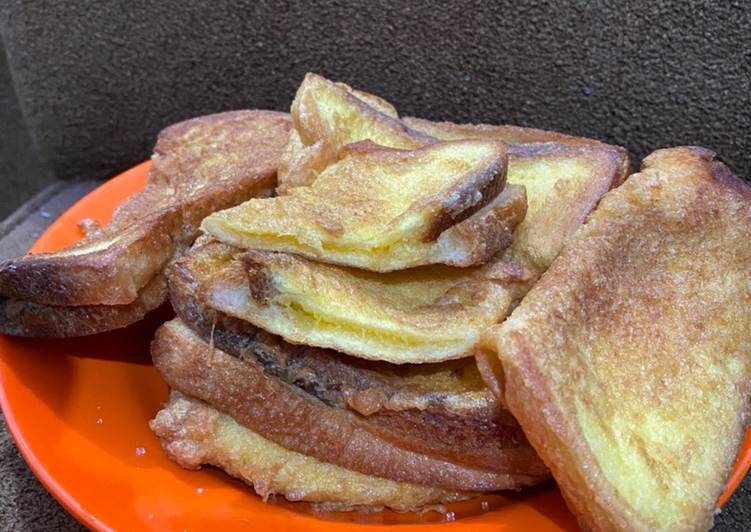 Cara Gampang Menyiapkan Roti Goreng yang Lezat