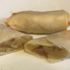 A picture of Oil Free/Mess Free - Easy Crispy Egg Roll (Air Fryer, Microwave).