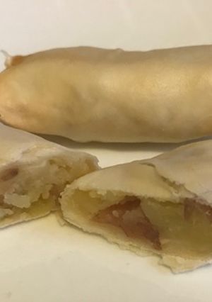 A picture of Oil Free/Mess Free - Easy Crispy Egg Roll (Air Fryer, Microwave).