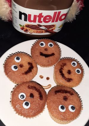 A picture of Nutella cup cakes.