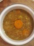 Lentilha com legumes ao curry