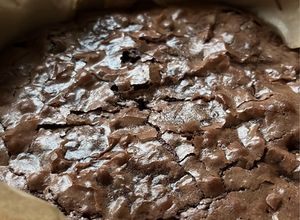 Una foto de Brownie Fácil y Rico
