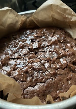 Una foto de Brownie Fácil y Rico