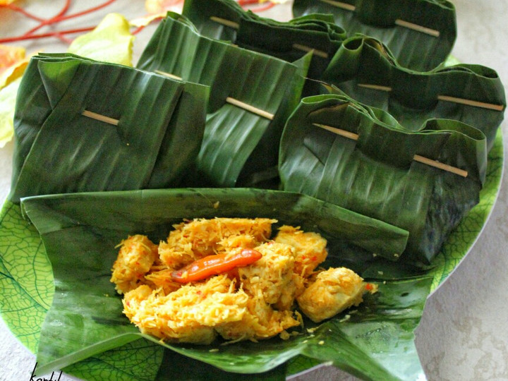 Resep 43. Botok Udang Tahu Tempe, Bisa Manjain Lidah