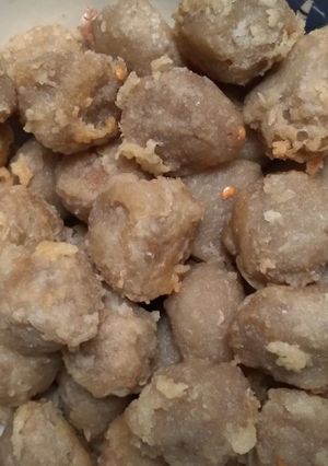 Foto resep Pentol ikan goreng
