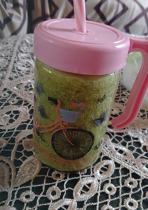 صورة لوصفة العصير الاخضر