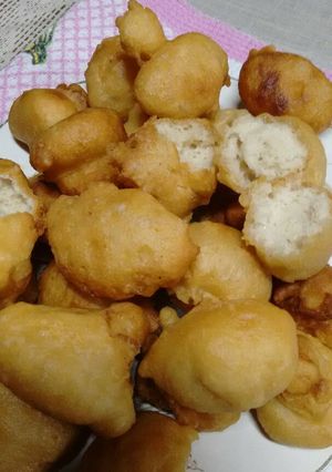 Una foto de Fáciles buñuelos salados de Sábado de Gloria