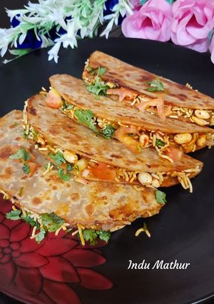 दाबेली टाकोज (Dabeli Tacos Recipe in Hindi) रेसिपी मुख्य फोटो
