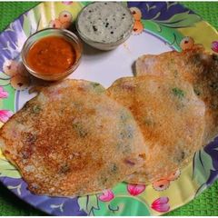 A picture of Suji ka chilla.