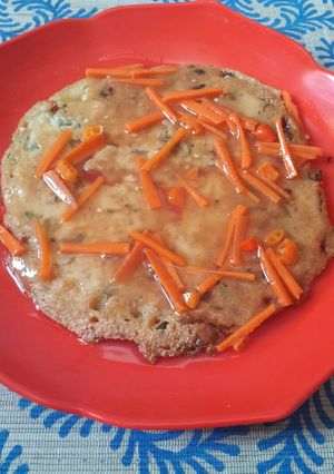 Foto resep Fuyung hai vegetarian (tanpa telur)