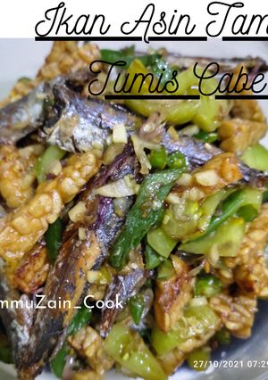 Foto resep Ikan Asin Tamban Tumis Cabe Ijo