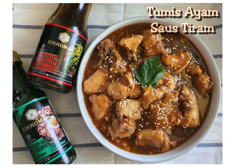 Tumis Ayam Saus Tiram