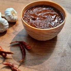 Schezwan sauce A picture of Schezwan sauce.