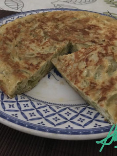 Una foto de Tortilla de calabacines
