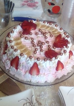 صورة لوصفة كيك جينواز هش ولذيذ