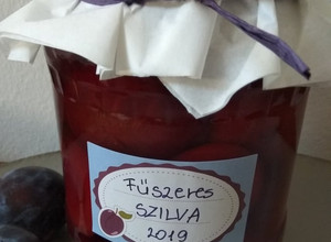 Tartósítószermentes fűszeres szilvabefőtt recept fotója