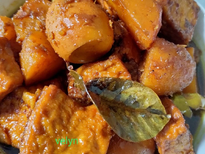 Cara Gampang Membikin Resep Semur Tahu, Telur, Kentang 🥚 🥔 yang Uenak Anti Ribet, Mantap