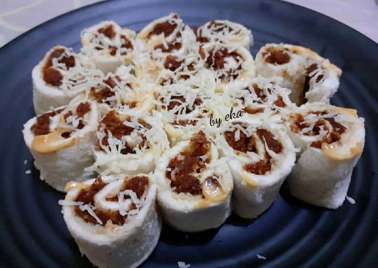 Roti Gulung Abon