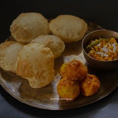 A picture of Durga Ashtami Lunch.