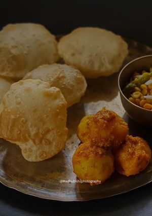 A picture of Durga Ashtami Lunch.