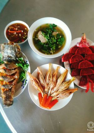 Hình của món Mâm cơm đủ chất 12.