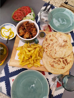 Una foto de Pan de pita griego