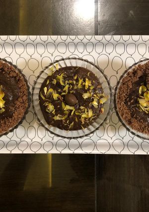 A picture of Chocolate mousse eggless.