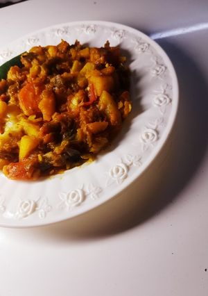 صورة لوصفة ايدام بالخضار