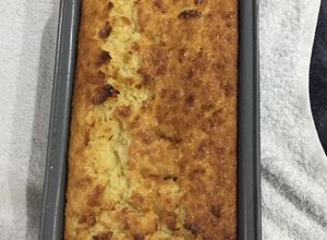 Una foto de Tarta de elote dulce