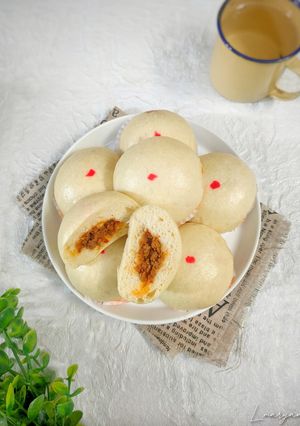 Foto resep Bakpao isi daging sapi