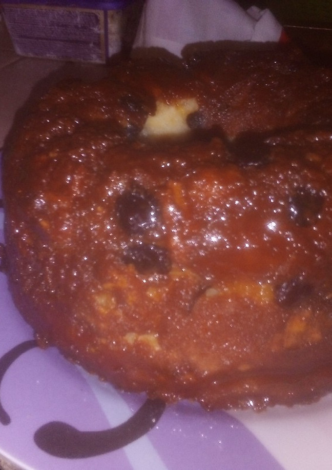 Una foto de Budín de pan
