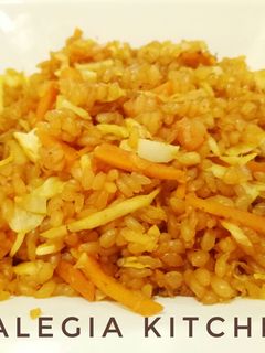 Foto resep 65. Nasi Goreng Cumi Shirataki (Tsubu Shirataki)