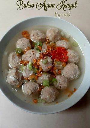 Foto resep Bakso Ayam Kenyal