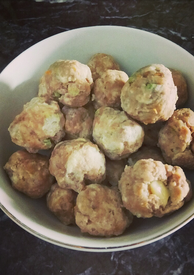 Foto resep Bakso keju sehat nikmat