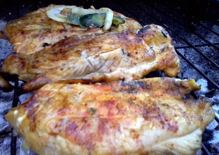 Step-by-Step Guide to Prepare Speedy grilled jalapeno lemon chicken