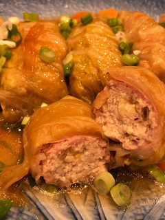 和風豆腐高麗菜捲 的食譜成品照片