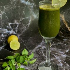A picture of Mint and Lime juice.