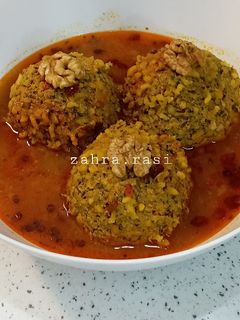 عکسی از دستور کوفته تبریزی
