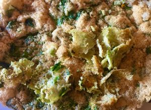 Una foto de Omelette de espinaca y apio al horno 🥬🌱