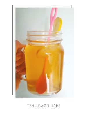 Foto resep Lemon tea jahe