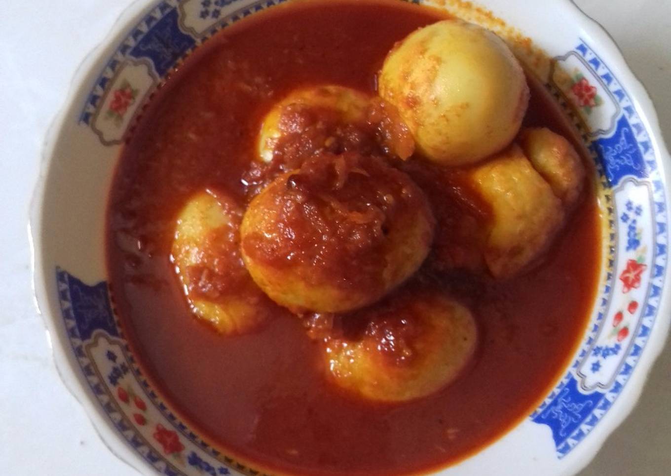 Resep Telur Balado yang Enak