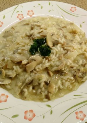 Una foto de Risotto de setas