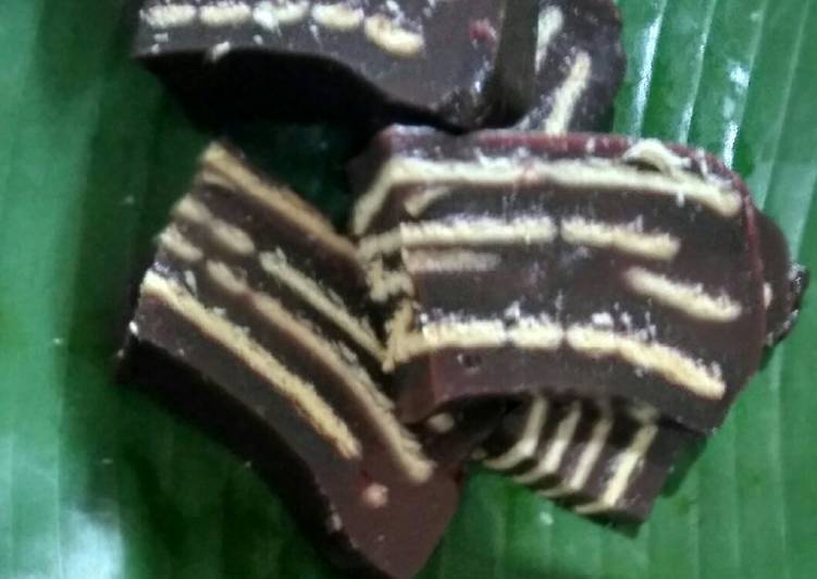 Lapis coklat krispi