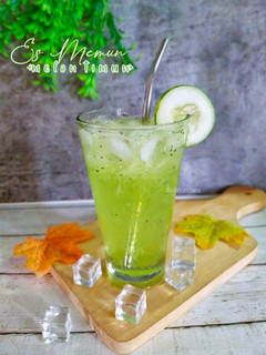Foto resep Es Memun (Melon Timun)