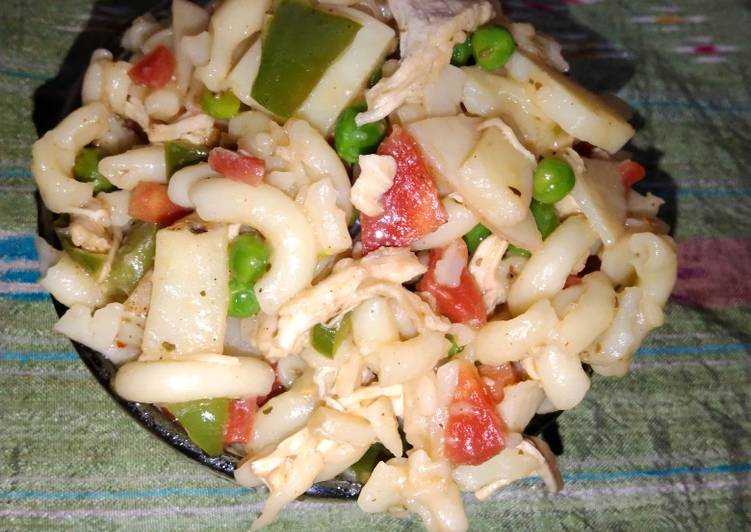 Step-by-Step Guide to Prepare Perfect Chicken Vegetables Macaroni