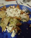Chilaquiles verdes con pollo